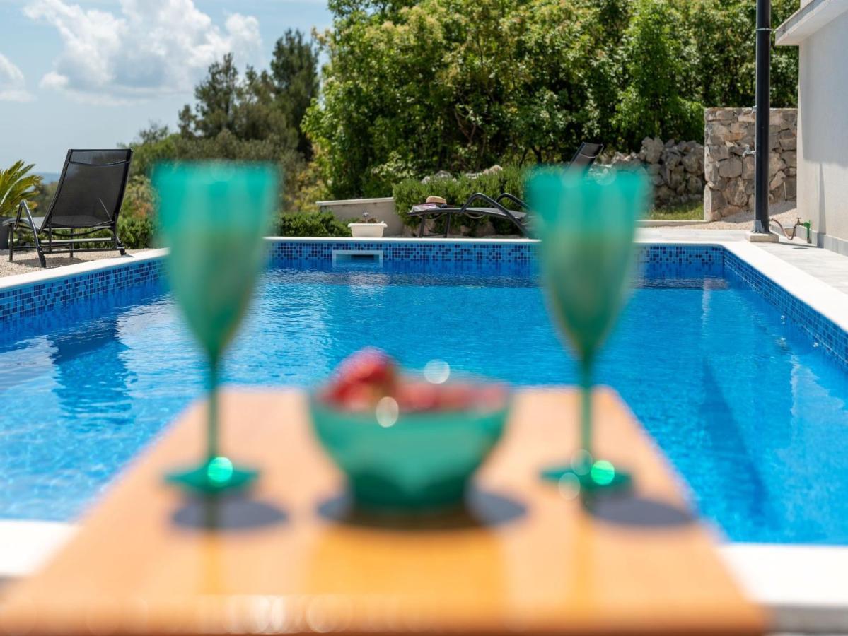 Scenic Sea View,Three Bedroom Villa With Pool Trogir Luaran gambar