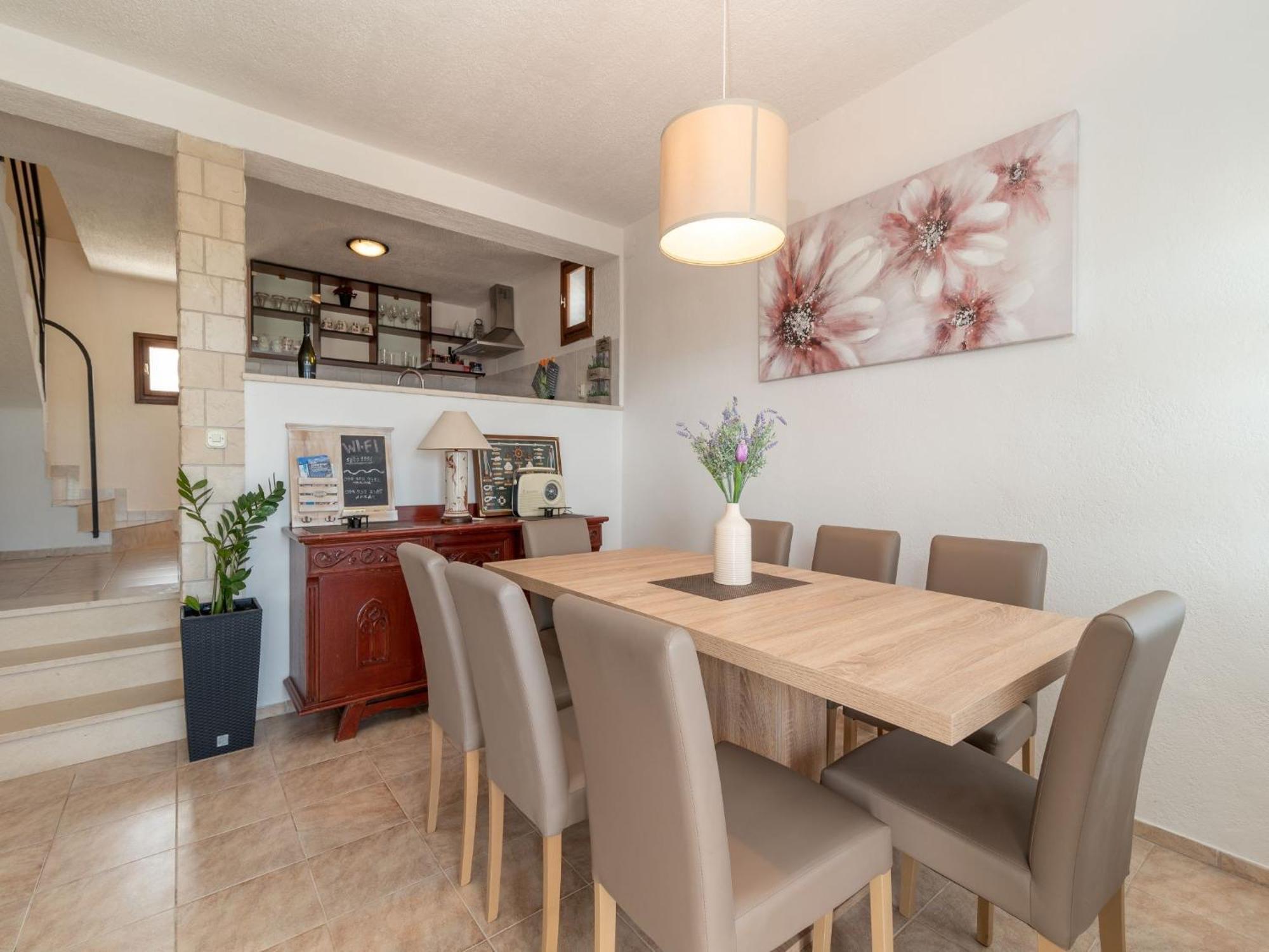 Scenic Sea View,Three Bedroom Villa With Pool Trogir Luaran gambar