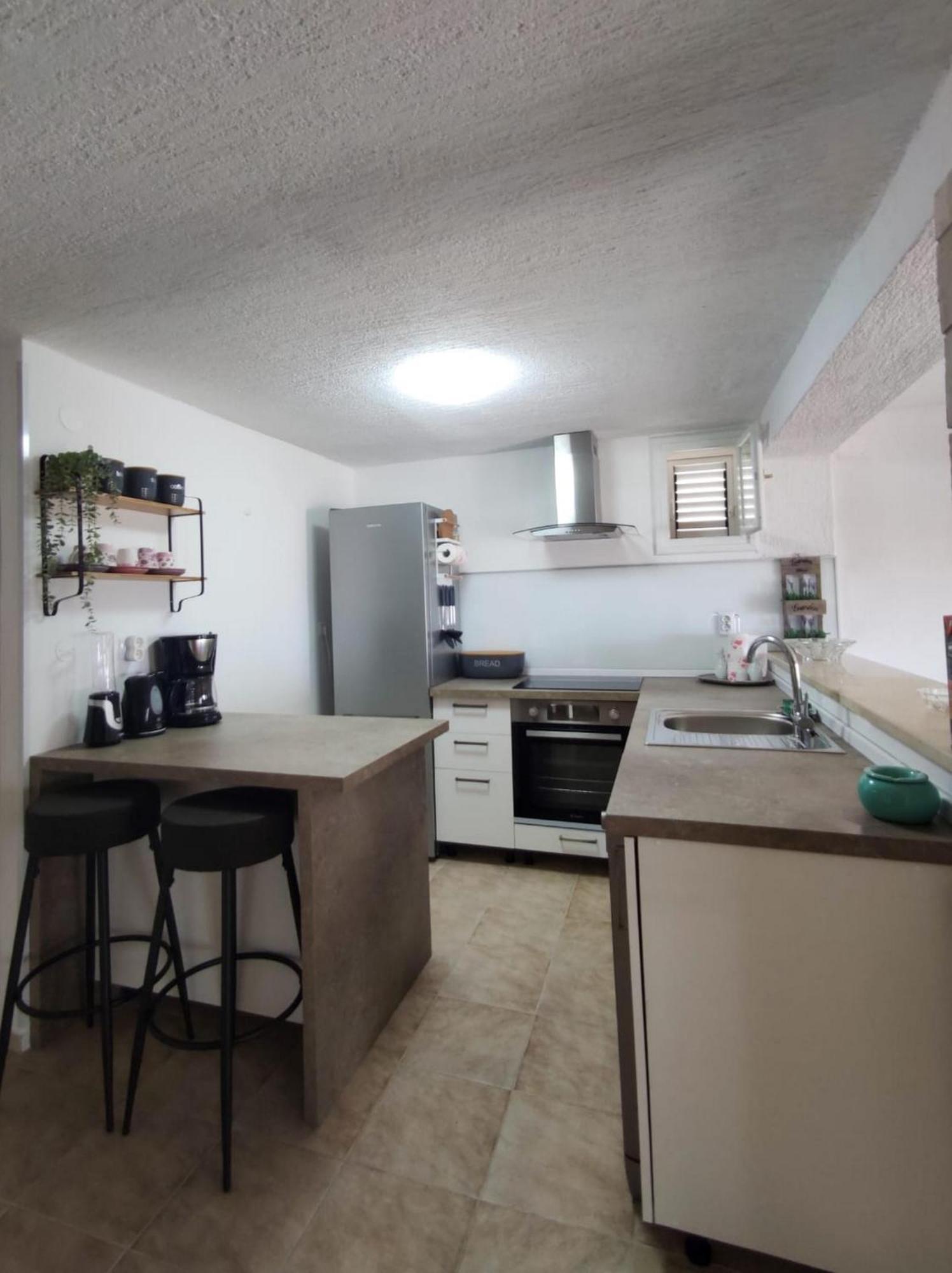 Scenic Sea View,Three Bedroom Villa With Pool Trogir Luaran gambar